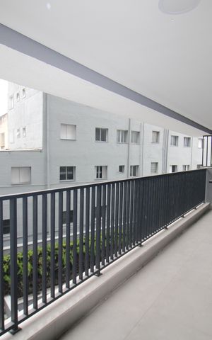 Apartamento à venda com 58m², 1 quarto e 1 vagaSala / Cozinha - Varanda