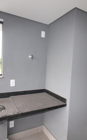 Apartamento à venda com 58m², 1 quarto e 1 vagaSala / Cozinha - Varanda