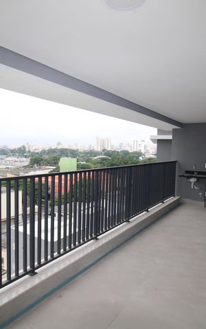Apartamento à venda com 118m², 3 quartos e 2 vagasSala / Cozinha - Varanda
