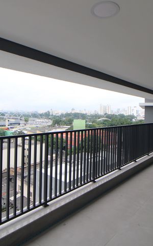 Apartamento à venda com 118m², 3 quartos e 2 vagasSala / Cozinha - Varanda