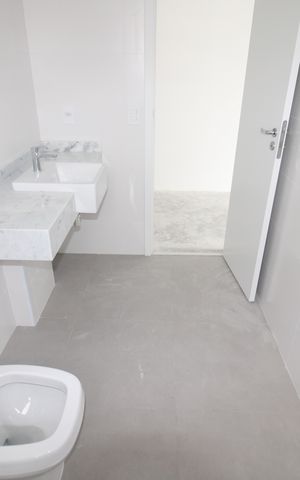 Apartamento à venda com 119m², 3 quartos e 2 vagasQuarto 3 - Banheiro