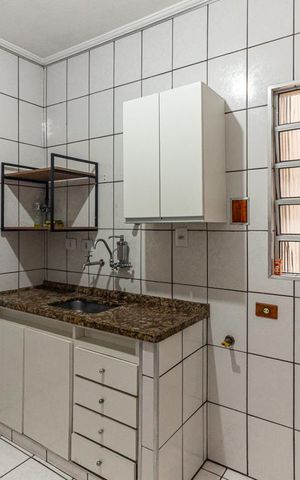Apartamento à venda com 45m², 1 quarto e sem vaga Apartamento à venda com 45m², 1 quarto e sem vagaCozinha