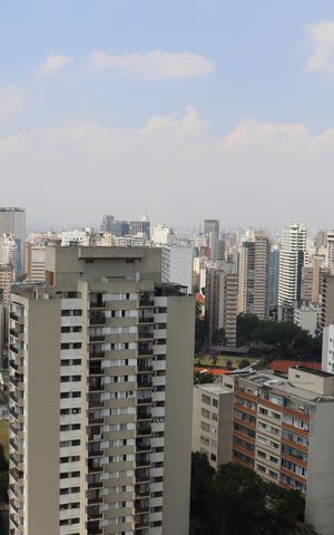Studio à venda com 34m², 1 quarto e 1 vagaChurrasqueiras