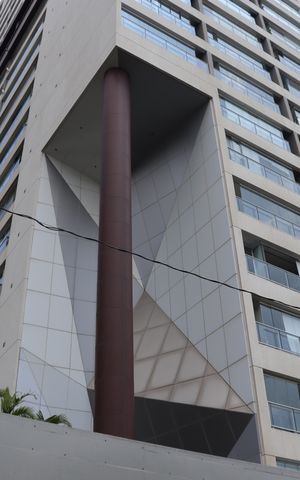 Studio à venda com 34m², 1 quarto e 1 vagaFachada