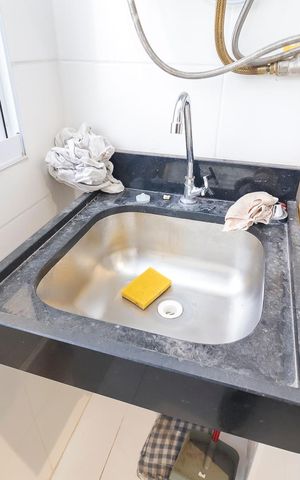 Apartamento para alugar com 44m², 2 quartos e 1 vagaCozinha e Área de Serviço