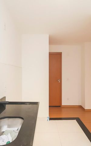 Apartamento para alugar com 44m², 2 quartos e 1 vagaCozinha e Área de Serviço