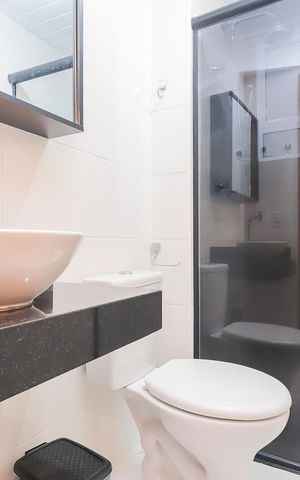 Apartamento para alugar com 44m², 2 quartos e 1 vagaBanheiro