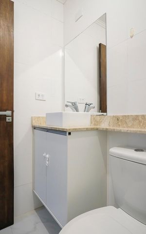 Apartamento para alugar com 74m², 2 quartos e 1 vagaBanheiro da suíte