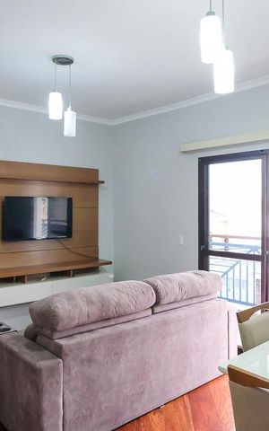 Apartamento para alugar com 74m², 2 quartos e 1 vagaSala