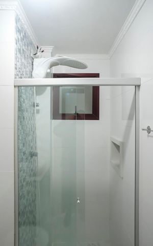 Apartamento para alugar com 74m², 2 quartos e 1 vagaBanheiro social
