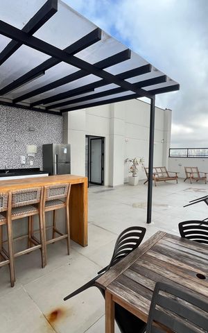 Apartamento para alugar com 39m², 2 quartos e 1 vaga Apartamento para alugar com 39m², 2 quartos e 1 vagaÁrea comum - Churrasqueira