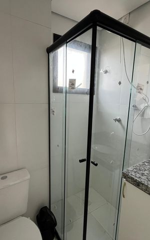 Apartamento para alugar com 39m², 2 quartos e 1 vaga Apartamento para alugar com 39m², 2 quartos e 1 vagaBanheiro