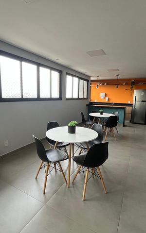 Apartamento à venda com 39m², 2 quartos e 1 vaga Apartamento à venda com 39m², 2 quartos e 1 vagaSalão de Festas