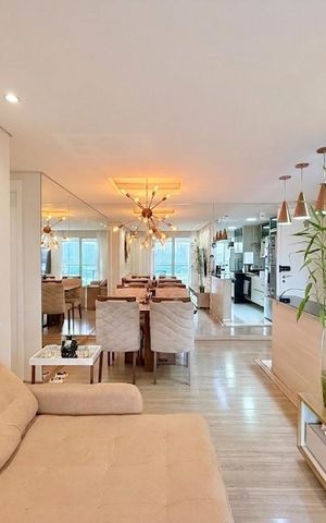 Apartamento para alugar com 68m², 2 quartos e 1 vaga Apartamento para alugar com 68m², 2 quartos e 1 vagaSala