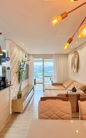 Apartamento para alugar com 68m², 2 quartos e 1 vaga Apartamento para alugar com 68m², 2 quartos e 1 vagaSala