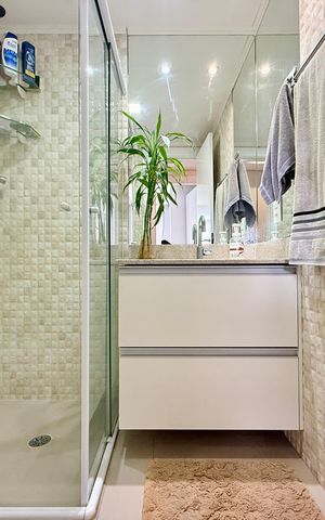 Apartamento para alugar com 68m², 2 quartos e 1 vaga Apartamento para alugar com 68m², 2 quartos e 1 vagaBanheiro Social