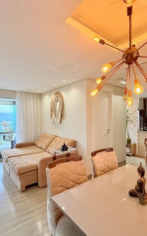 Apartamento para alugar com 68m², 2 quartos e 1 vaga Apartamento para alugar com 68m², 2 quartos e 1 vagaSala