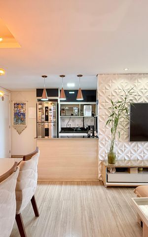 Apartamento para alugar com 68m², 2 quartos e 1 vaga Apartamento para alugar com 68m², 2 quartos e 1 vagaSala