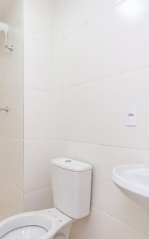 Apartamento à venda com 37m², 2 quartos e sem vaga Apartamento à venda com 37m², 2 quartos e sem vagaBanheiro Social