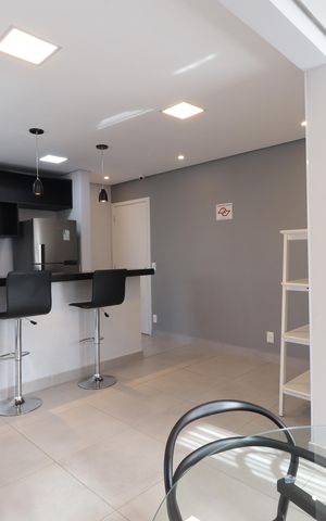 Apartamento para alugar com 50m², 2 quartos e 1 vagaÁrea comum - Salão de festas