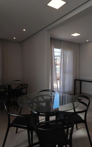 Apartamento para alugar com 50m², 2 quartos e 1 vagaÁrea comum - Salão de festas