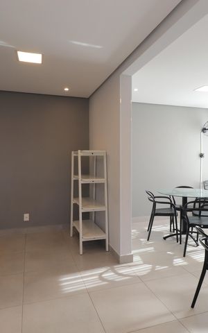 Apartamento para alugar com 50m², 2 quartos e 1 vagaÁrea comum - Salão de festas