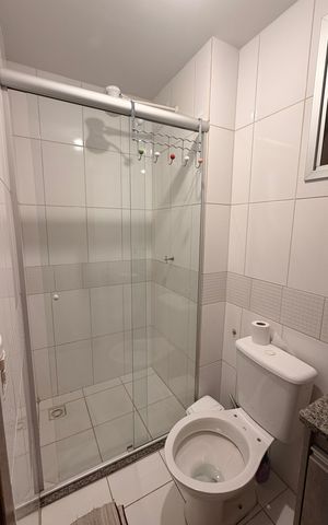 Apartamento à venda com 59m², 2 quartos e 1 vagaBanheiro Social