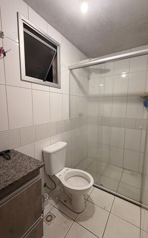 Apartamento à venda com 59m², 2 quartos e 1 vagaBanheiro da Suíte