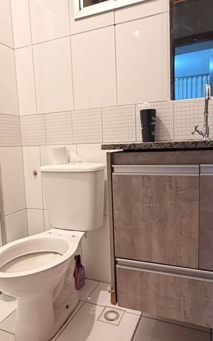 Apartamento à venda com 59m², 2 quartos e 1 vagaBanheiro Social