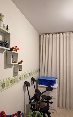 Apartamento à venda com 59m², 2 quartos e 1 vagaQuarto 2