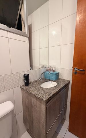 Apartamento à venda com 59m², 2 quartos e 1 vagaBanheiro Social