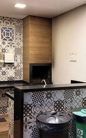 Apartamento à venda com 59m², 2 quartos e 1 vagaÁrea comum - Churrasqueira