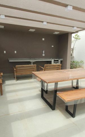 Apartamento à venda com 46m², 2 quartos e 1 vagaÁrea comum - Churrasqueira