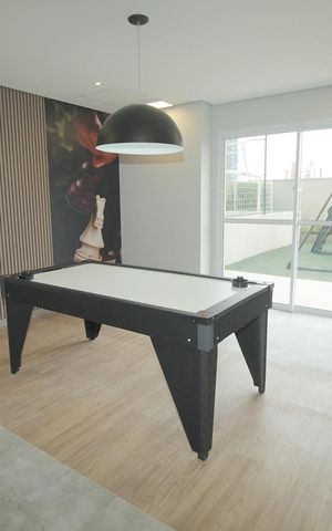 Apartamento à venda com 46m², 2 quartos e 1 vagaSala de Jogos