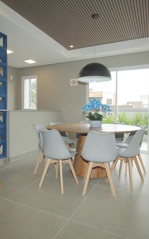 Apartamento à venda com 46m², 2 quartos e 1 vagaSalão Gourmet