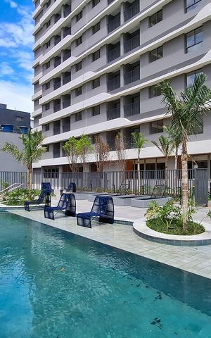 Apartamento para alugar com 27m², 1 quarto e sem vaga Apartamento para alugar com 27m², 1 quarto e sem vagaÁrea Comum - Piscina