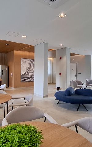Apartamento para alugar com 26m², 1 quarto e sem vaga Apartamento para alugar com 26m², 1 quarto e sem vagaÁrea Comum - Lounge Bar