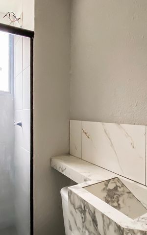 Apartamento à venda com 39m², 2 quartos e sem vaga Apartamento à venda com 39m², 2 quartos e sem vagaBanheiro