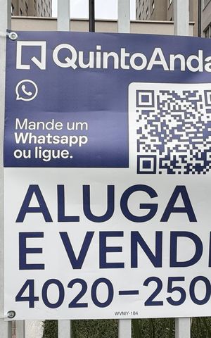 Apartamento à venda com 77m², 1 quarto e 2 vagasPlaquinha