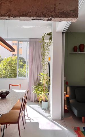 Apartamento à venda com 80m², 1 quarto e sem vaga Apartamento à venda com 80m², 1 quarto e sem vagaSala de Jantar