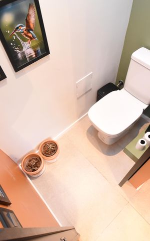Apartamento à venda com 96m², 2 quartos e 2 vagasLavabo da Área gourmet