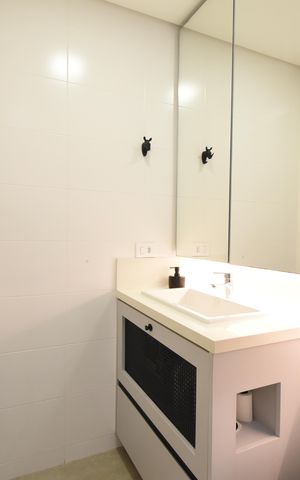 Apartamento à venda com 96m², 2 quartos e 2 vagasBanheiro social