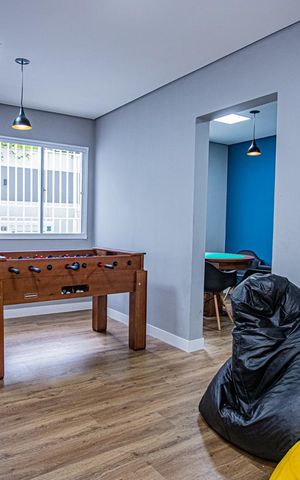 Apartamento para alugar com 32m², 1 quarto e sem vaga Apartamento para alugar com 32m², 1 quarto e sem vagaSala de jogos