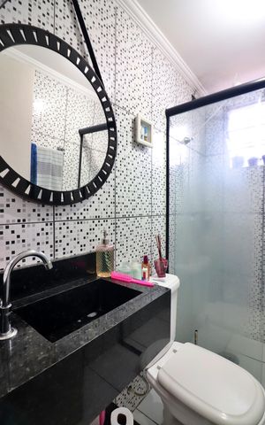 Apartamento à venda com 48m², 2 quartos e 1 vagaBanheiro Social