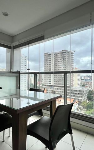 Apartamento à venda com 43m², 1 quarto e 1 vaga Apartamento à venda com 43m², 1 quarto e 1 vagaVaranda
