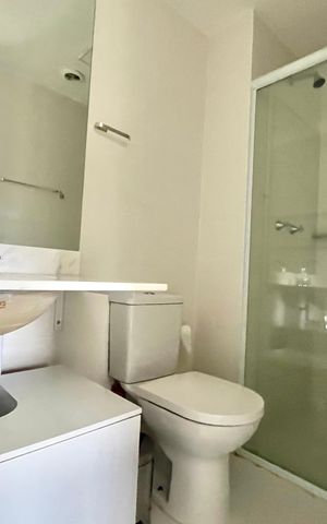 Apartamento à venda com 43m², 1 quarto e 1 vaga Apartamento à venda com 43m², 1 quarto e 1 vagaBanheiro da Suíte
