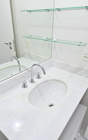 Apartamento à venda com 43m², 1 quarto e 1 vagaBanheiro da Suíte