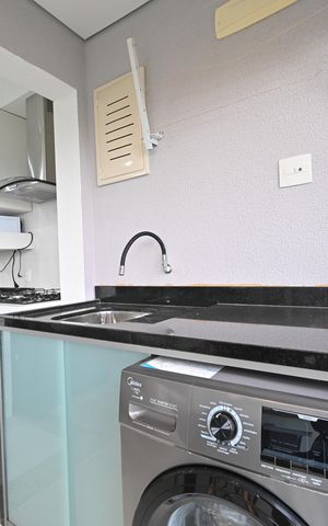 Apartamento à venda com 43m², 1 quarto e 1 vagaLavanderia