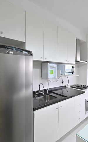 Apartamento à venda com 43m², 1 quarto e 1 vagaCozinha