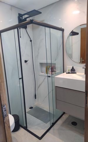 Apartamento à venda com 70m², 2 quartos e 1 vaga Apartamento à venda com 70m², 2 quartos e 1 vagaBanheiro